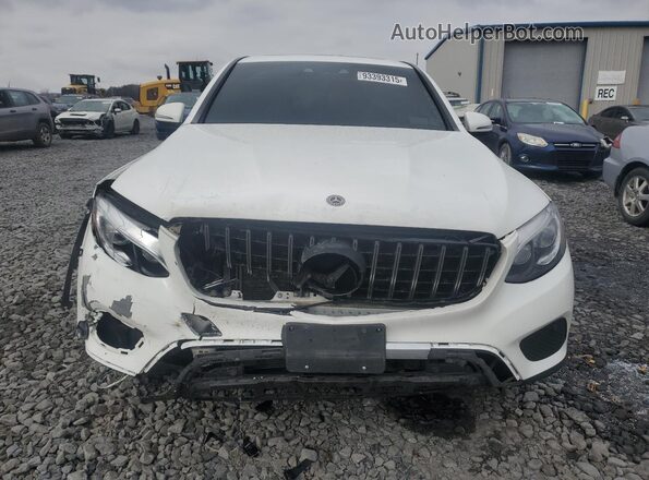 WDC0J4KB5JF347819 2018 MERCEDES-BENZ GLC-CLASS White Front view