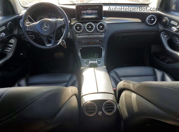 WDC0J4KB6HF159935 2017 MERCEDES-BENZ GLC-CLASS Black Առջևի վահանակի տեսք