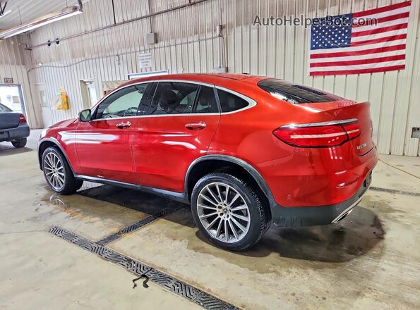 WDC0J4KB6JF436153 2018 MERCEDES-BENZ GLC-CLASS Красный Задняя левая четверть