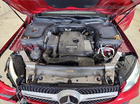 WDC0J4KB6JF436153 2018 MERCEDES-BENZ GLC-CLASS Красный Вид подкапотного пространства