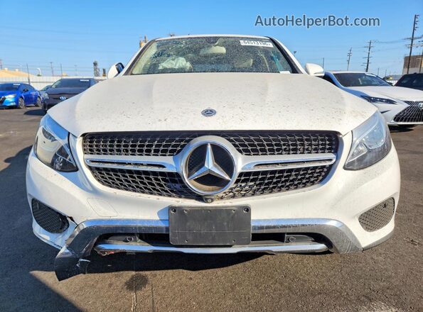 WDC0J4KB7JF392227 2018 MERCEDES-BENZ GLC-CLASS White Widok z przodu
