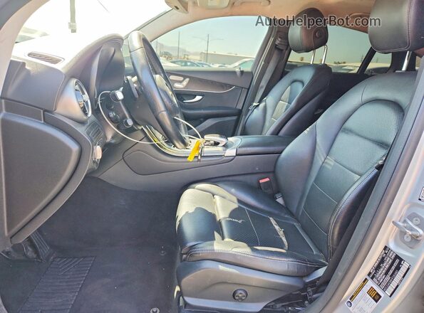 WDC0J4KB8HF283883 2017 MERCEDES-BENZ GLC-CLASS Silver Vista interior delantera