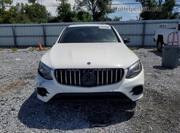 WDC0J4KB8JF378319 2018 MERCEDES-BENZ GLC-CLASS White Front view