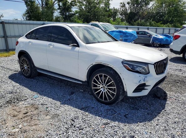 WDC0J4KB8JF378319 2018 MERCEDES-BENZ GLC-CLASS White Front right