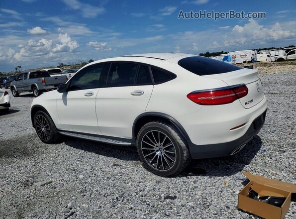 WDC0J4KB8JF378319 2018 MERCEDES-BENZ GLC-CLASS White Rear left