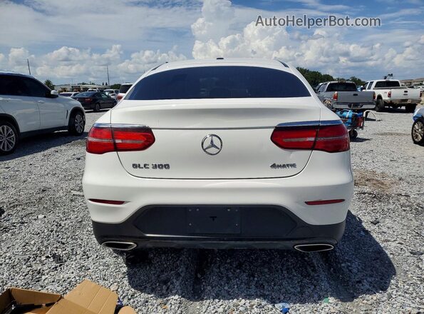 WDC0J4KB8JF378319 2018 MERCEDES-BENZ GLC-CLASS White Rear view