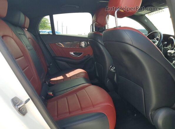 WDC0J4KB8JF378319 2018 MERCEDES-BENZ GLC-CLASS White Rear interior view