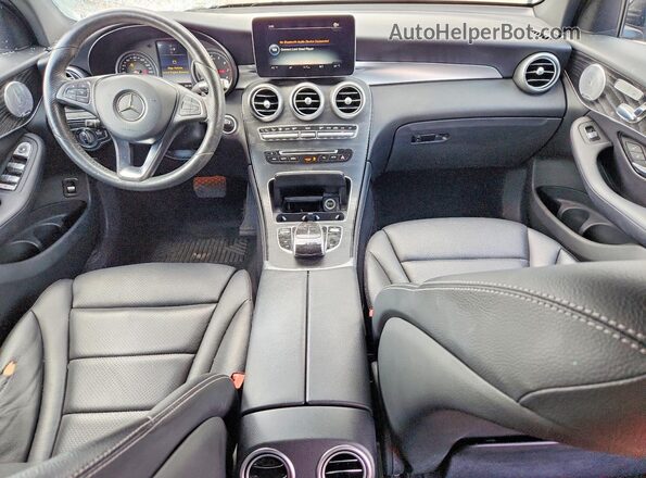 WDC0J4KBXJF346715 2018 MERCEDES-BENZ GLC-CLASS Gray წინა პანელის ხედი
