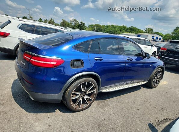 WDC0J6EB7HF289651 2017 MERCEDES-BENZ GLC-CLASS Синий Задняя правая четверть