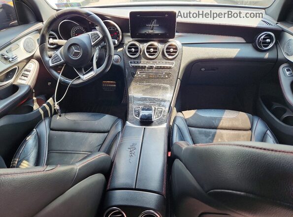 WDC0J6EB7HF289651 2017 MERCEDES-BENZ GLC-CLASS Синий Вид панели приборов