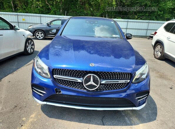 WDC0J6EB7HF289651 2017 MERCEDES-BENZ GLC-CLASS Синий Вид спереди