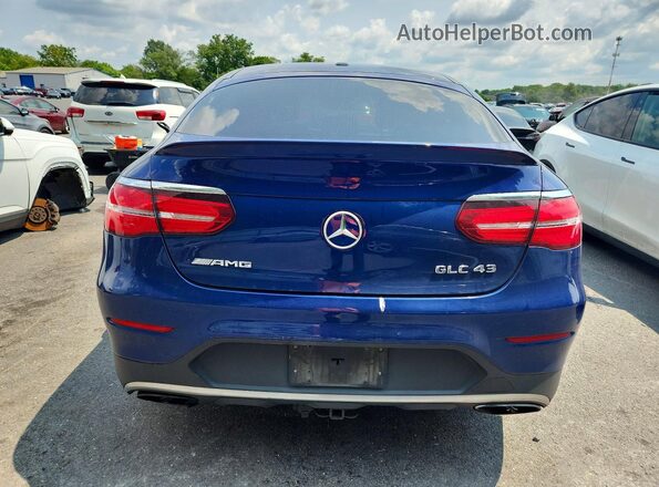 WDC0J6EB7HF289651 2017 MERCEDES-BENZ GLC-CLASS Синий Вид сзади