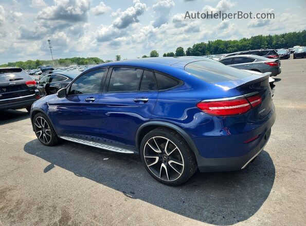 WDC0J6EB7HF289651 2017 MERCEDES-BENZ GLC-CLASS Синий Задняя левая четверть