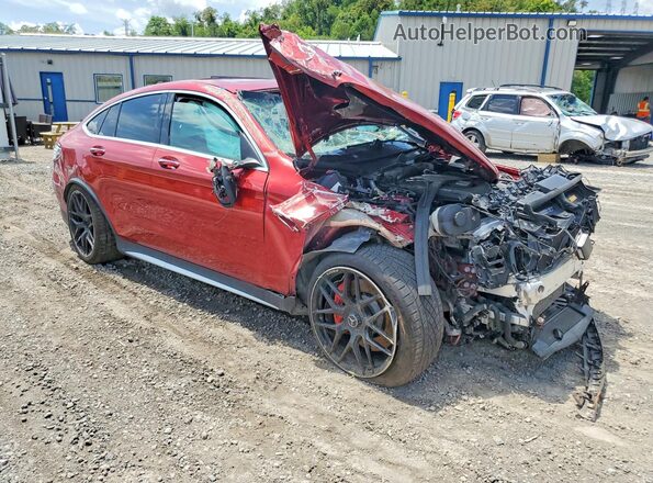 WDC0J8KB7KF491414 2019 MERCEDES-BENZ GLC-CLASS Red Przód prawy