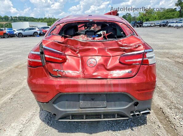 WDC0J8KB7KF491414 2019 MERCEDES-BENZ GLC-CLASS Red Widok z tyłu