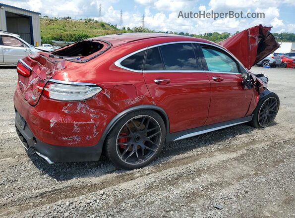 WDC0J8KB7KF491414 2019 MERCEDES-BENZ GLC-CLASS Red Tył prawy