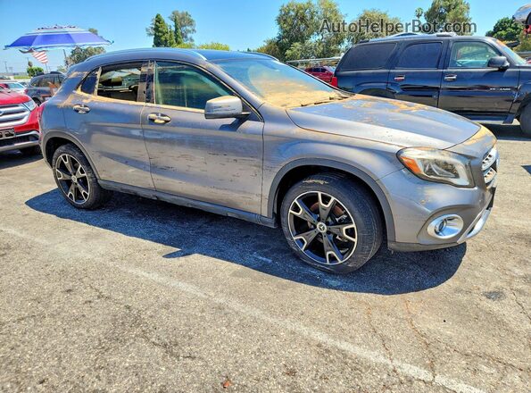 WDCTG4EB0KJ543110 2019 MERCEDES-BENZ GLA Gray Передня права чверть