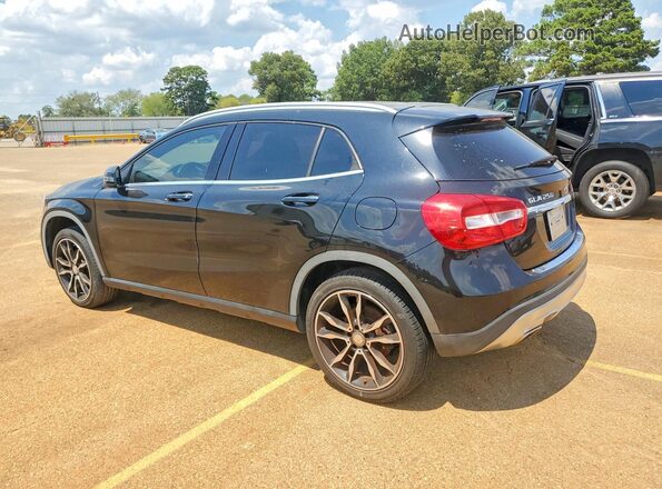 WDCTG4EB1HJ296298 2017 MERCEDES-BENZ GLA Black Tył lewy