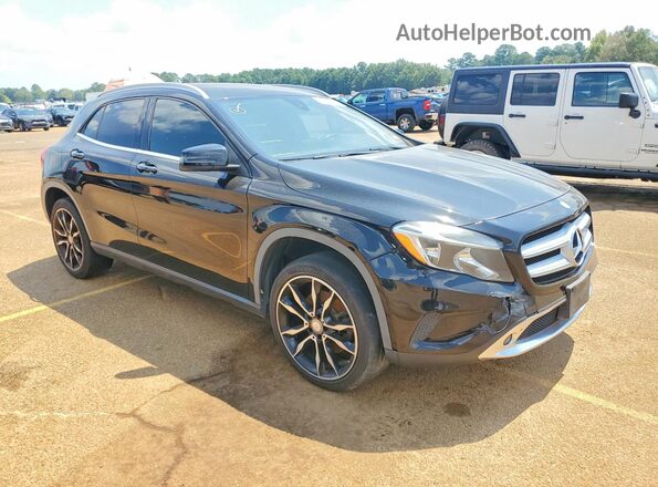 WDCTG4EB1HJ296298 2017 MERCEDES-BENZ GLA Black Przód prawy