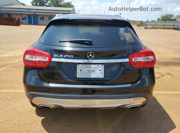 WDCTG4EB1HJ296298 2017 MERCEDES-BENZ GLA Black Widok z tyłu