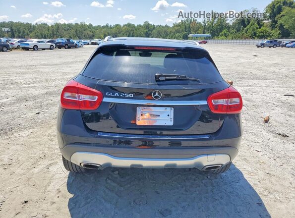 WDCTG4EB3JJ446501 2018 MERCEDES-BENZ GLA Black Widok z tyłu