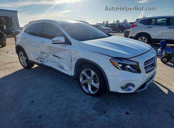 WDCTG4EB4KJ550688 2019 MERCEDES-BENZ GLA White Передня права чверть