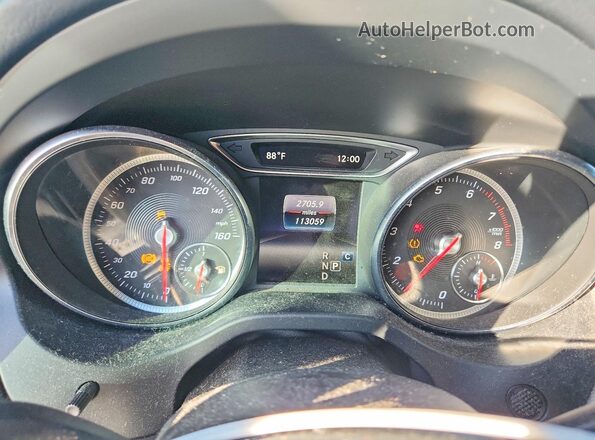 WDCTG4EB4KJ550688 2019 MERCEDES-BENZ GLA White Вид щитка приладів