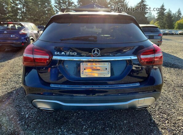 WDCTG4EB7JJ434609 2018 MERCEDES-BENZ GLA Синий Вид сзади