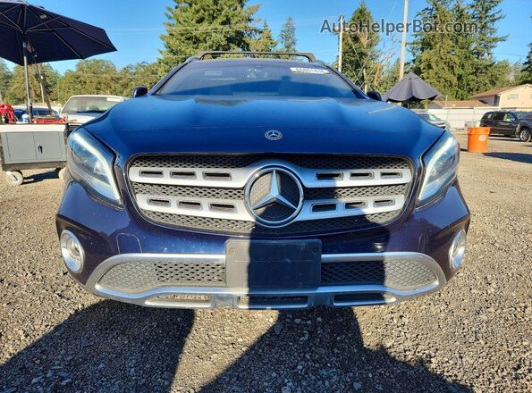 WDCTG4EB7JJ434609 2018 MERCEDES-BENZ GLA Синий Вид спереди