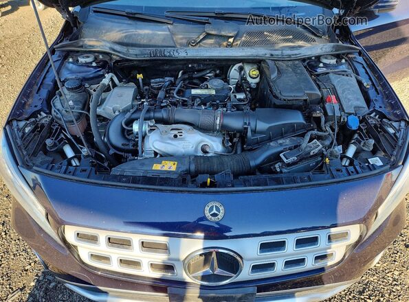 WDCTG4EB7JJ434609 2018 MERCEDES-BENZ GLA Синий Вид подкапотного пространства