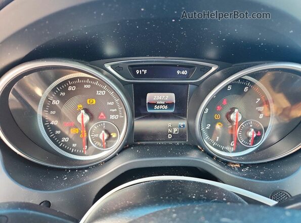 WDCTG4EB7KJ581532 2019 MERCEDES-BENZ GLA Black ხელსაწყოთა პანელის ხედი