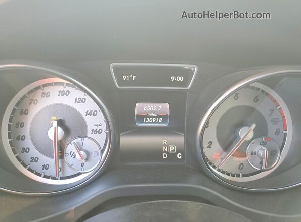 WDCTG4EB9GJ231388 2016 MERCEDES-BENZ GLA Gray Instrument cluster view