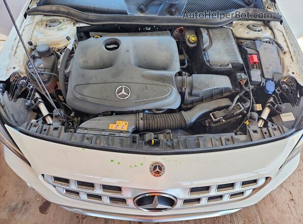 WDCTG4EBXKJ551246 2019 MERCEDES-BENZ GLA White Engine compartment view