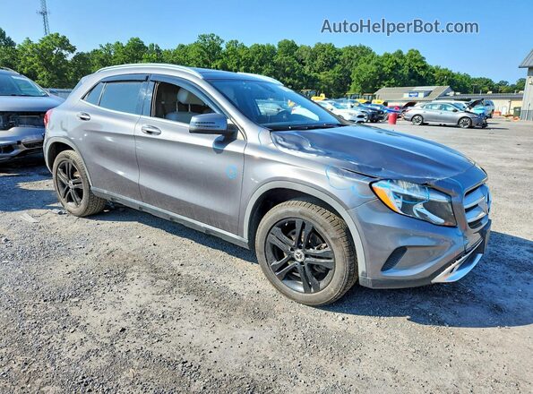 WDCTG4GB1HJ288506 2017 MERCEDES-BENZ GLA Gray Przód prawy
