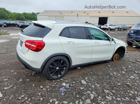 WDCTG4GB3HJ357048 2017 MERCEDES-BENZ GLA White Задня права чверть