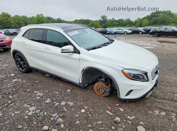 WDCTG4GB3HJ357048 2017 MERCEDES-BENZ GLA White Передня права чверть