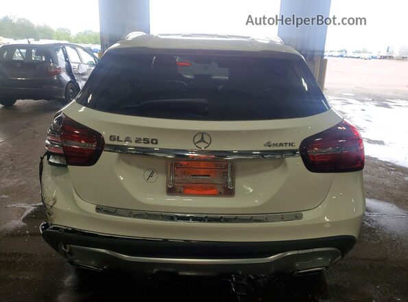 WDCTG4GB6KU020041 2019 MERCEDES-BENZ GLA White უკანა ხედი