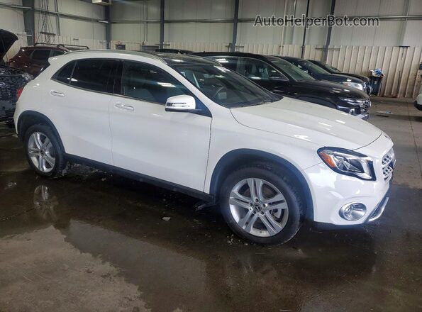 WDCTG4GB6KU020041 2019 MERCEDES-BENZ GLA White წინა მარჯვენა