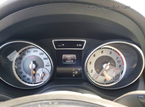 WDCTG4GB7HJ357909 2017 MERCEDES-BENZ GLA Black Вид щитка приладів