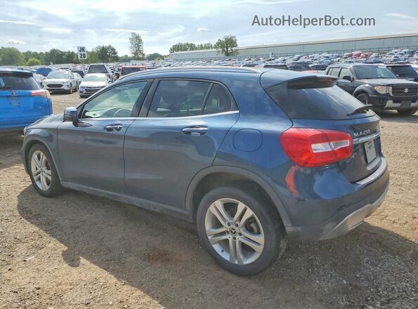 WDCTG4GB7LJ654171 2020 MERCEDES-BENZ GLA Blue Задня ліва чверть