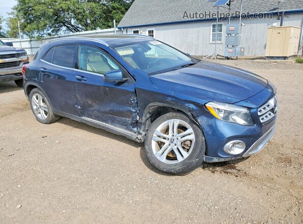WDCTG4GB7LJ654171 2020 MERCEDES-BENZ GLA Blue Передня права чверть
