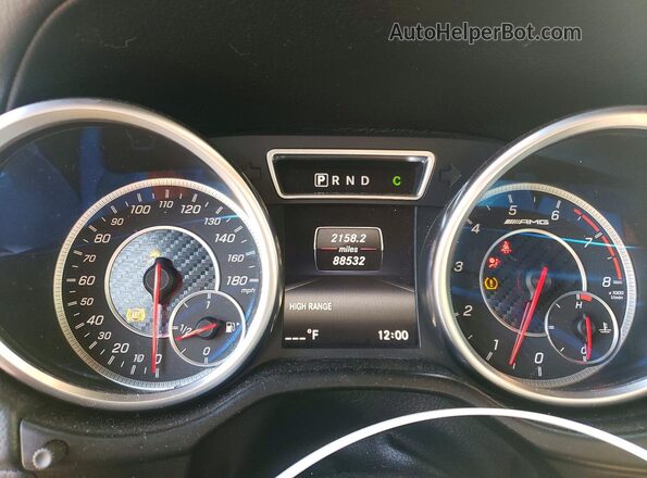 WDCYC7DF0HX274197 2017 MERCEDES-BENZ G-CLASS Черный Вид щитка приборов