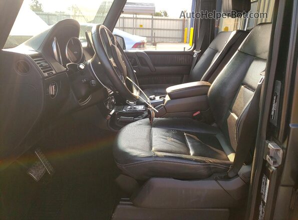 WDCYC7DF0HX274197 2017 MERCEDES-BENZ G-CLASS Черный Вид салона спереди