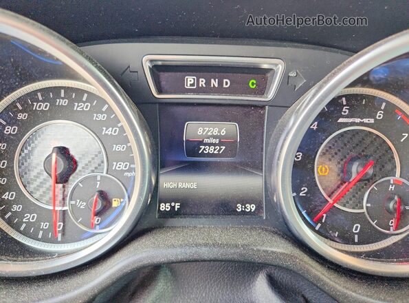 WDCYC7DF2HX266716 2017 MERCEDES-BENZ G-CLASS Silver Սարքավորումների վահանակի տեսք