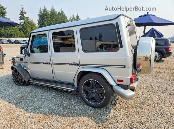 WDCYC7DF2HX266716 2017 MERCEDES-BENZ G-CLASS Silver Հետևի ձախ