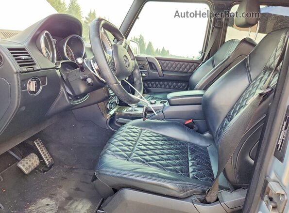 WDCYC7DF2HX266716 2017 MERCEDES-BENZ G-CLASS Silver Սալոնի դիմացի տեսք