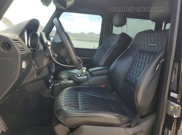 WDCYC7DF5GX254168 2016 MERCEDES-BENZ G-CLASS Черный Вид салона спереди