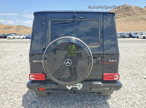 WDCYC7DF5GX254168 2016 MERCEDES-BENZ G-CLASS Черный Вид сзади