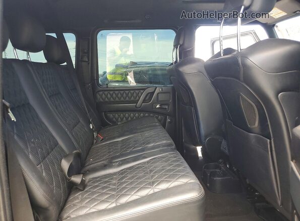 WDCYC7DF5GX254168 2016 MERCEDES-BENZ G-CLASS Черный Вид задних сидений
