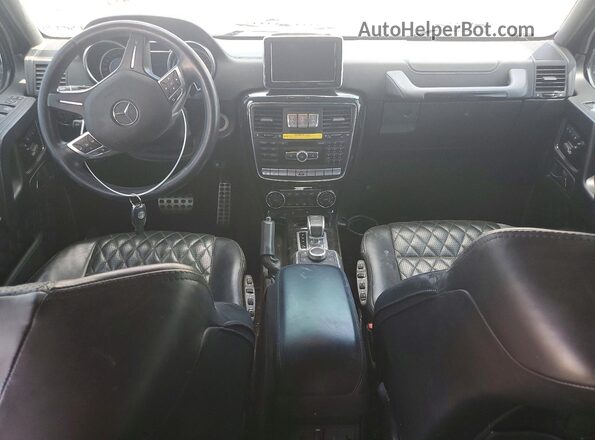 WDCYC7DF5GX254168 2016 MERCEDES-BENZ G-CLASS Черный Вид панели приборов